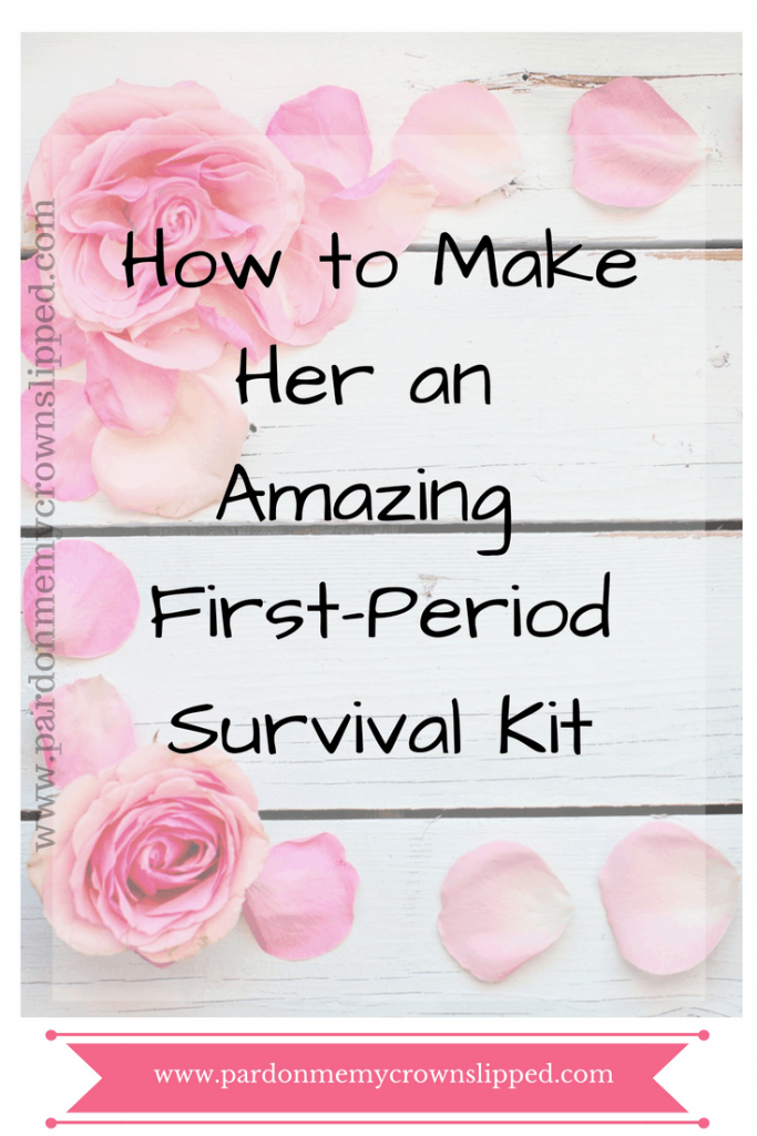 Periods suck no matter the age...offer some comfort by making her a first-period kit to let her know how much you understand #periods #puberty #teens #tweens #girls #periodkit