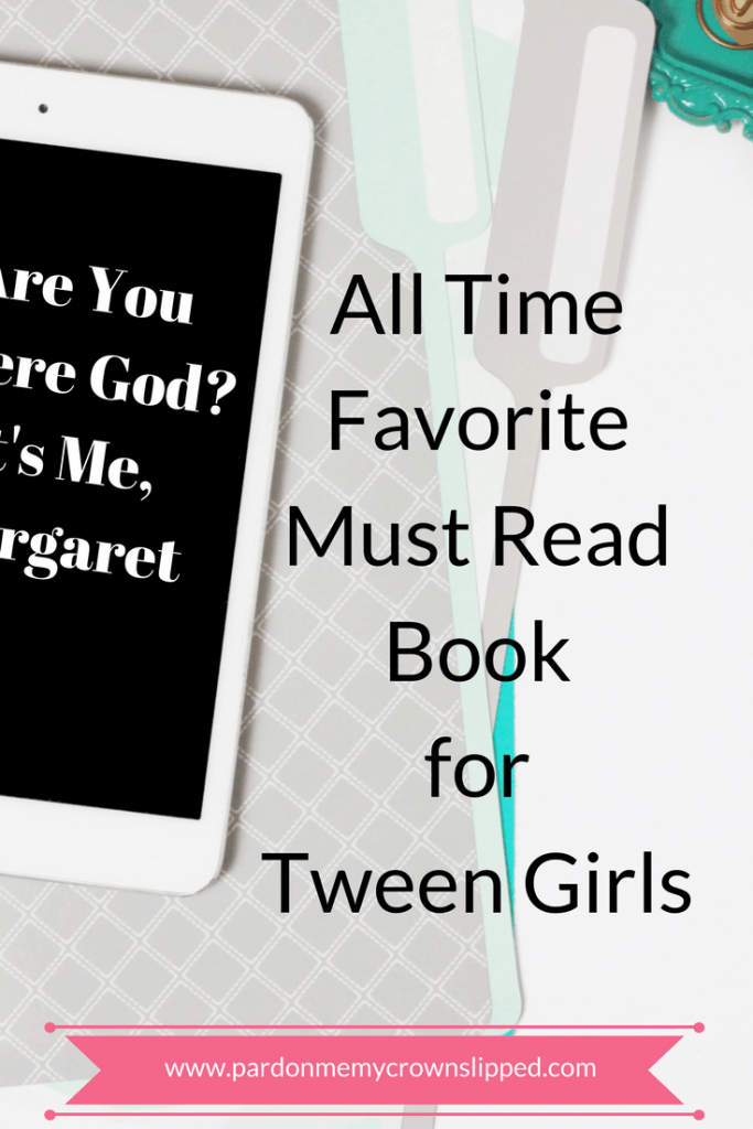 Are You There God? It's Me, Margaret book review. Coming of age classic on periods, boobs, and boys. #tweenbooks #teenbooks #pubertybooks all-time-favorite-must-read-for-tween-girls