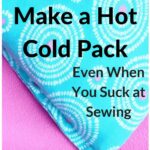 Make this hot cold pack even if you can't sew