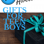 Get help finding the right gifts for teen boys. 7 cool ideas for finding gifts your teen boy will like and use for maximum gift giving enjoyment #teengifts #teenboys