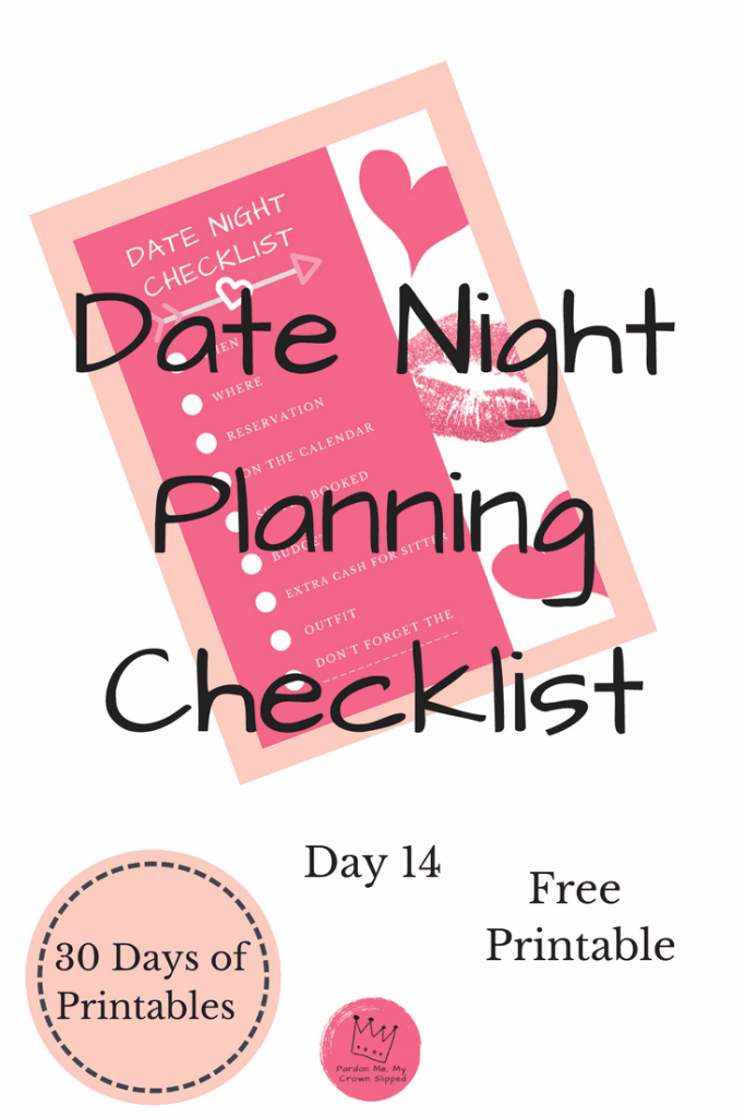 Get this date night planning checklist to make sure nothing gets in the way.