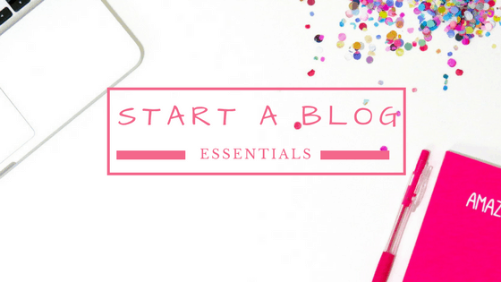 Start a Blog