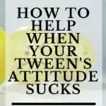 When tween attitude takes over at your house, see if one of these is the problem #tween #attitudeproblem #puberty