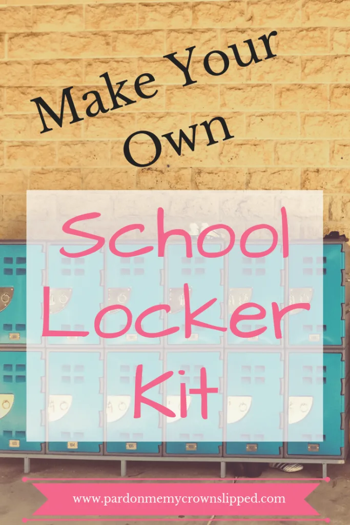 school locker kit