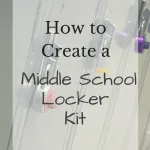 A middle school locker kit is a great addition for back to school essentials making it easier to have what tweens need at their fingertips everyday.