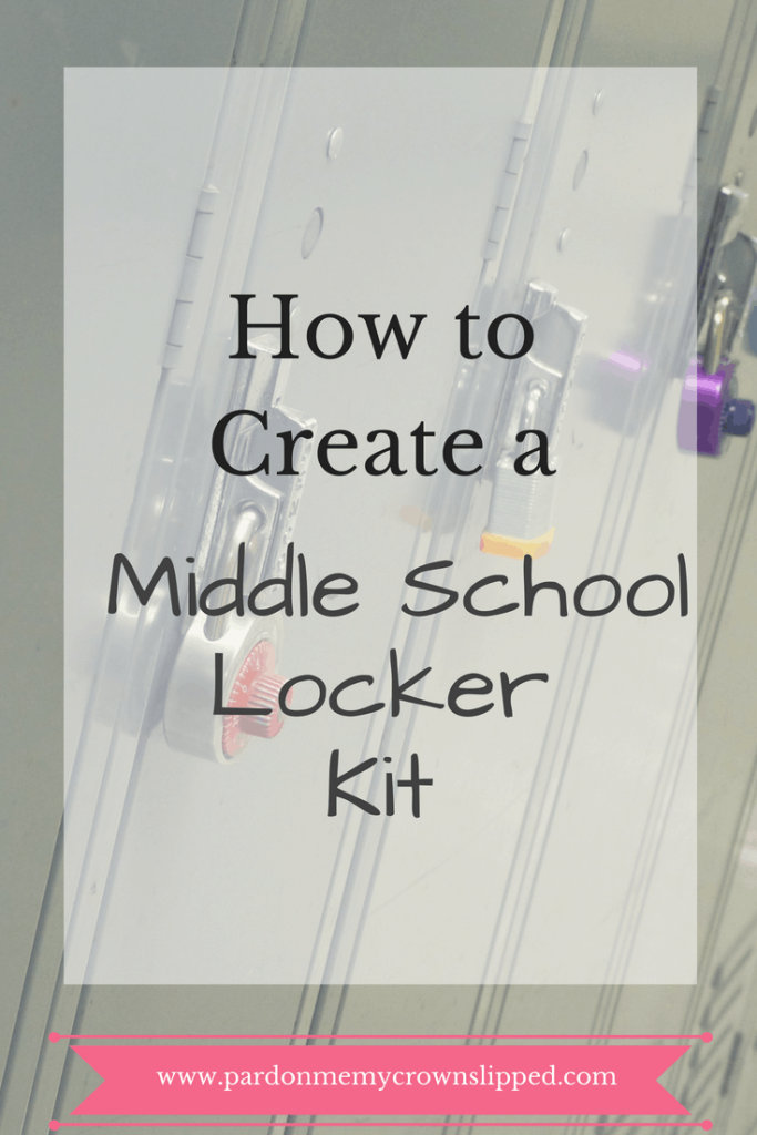 A middle school locker kit is a great addition for back to school essentials making it easier to have what tweens need at their fingertips everyday.