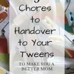 Tweens should be doing these 5 chores so you don't have to