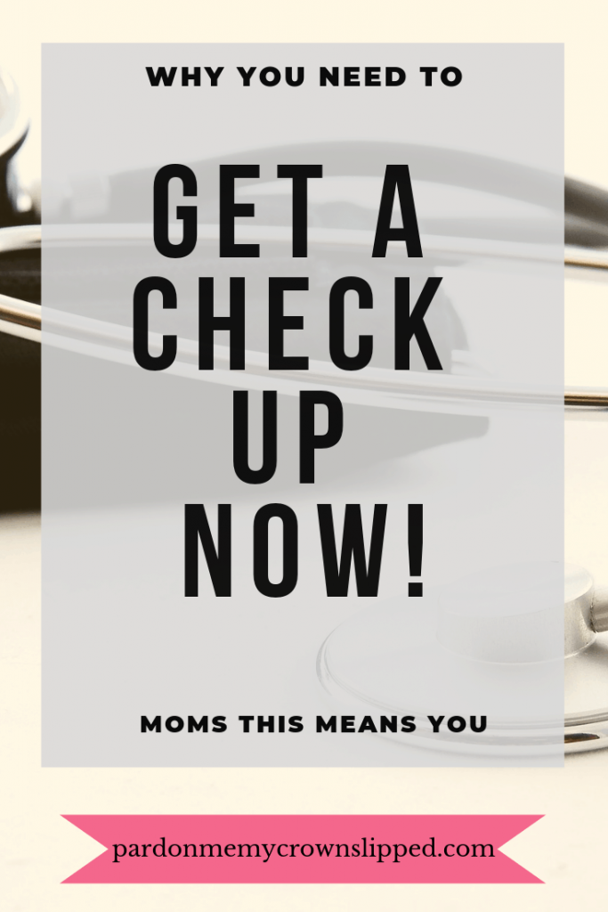 Doctor appointments are easy to put off when you're a busy mom with a family to take care of. But who's going to take care of them if you get sick. Don't make the same mistake I did and skip appointments because everyone else gets taken care of before you do. #momhealth #parenting #selfcare #selfcareformoms #momproblems #health #caregivers #family