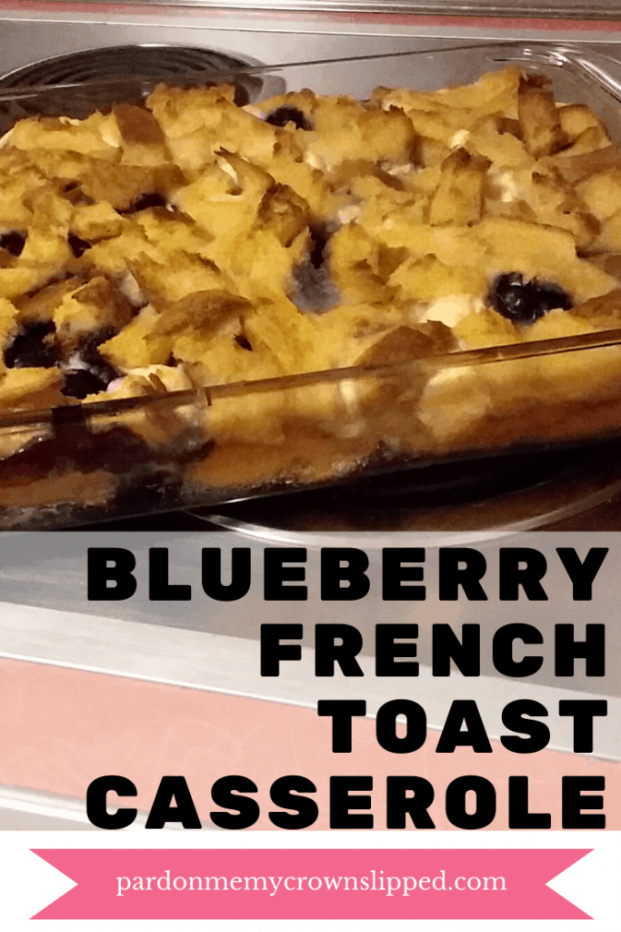 Blueberry French Toast Casserole 1