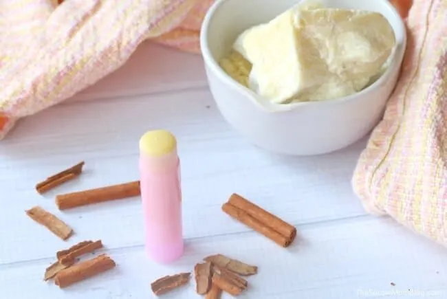 chocolate cinnamon lip balm