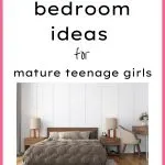 mature teenage girl bedroom ideas