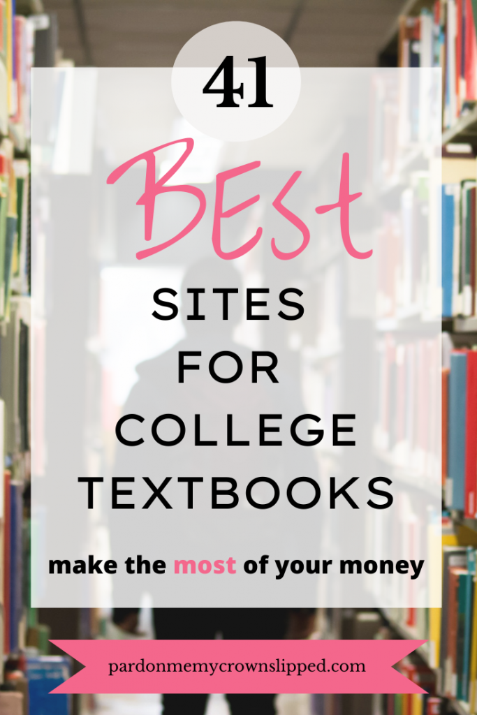 41 Best Sites for College Textbooks