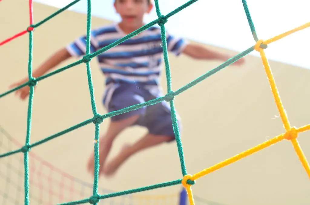 games for trampolines