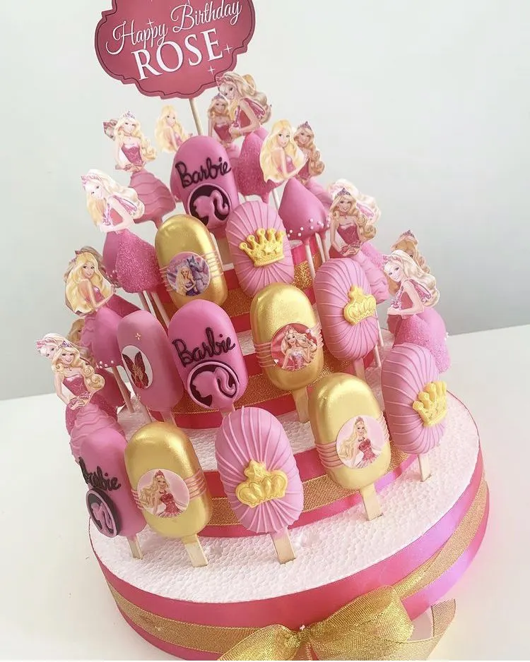 Barbie Cakesicles