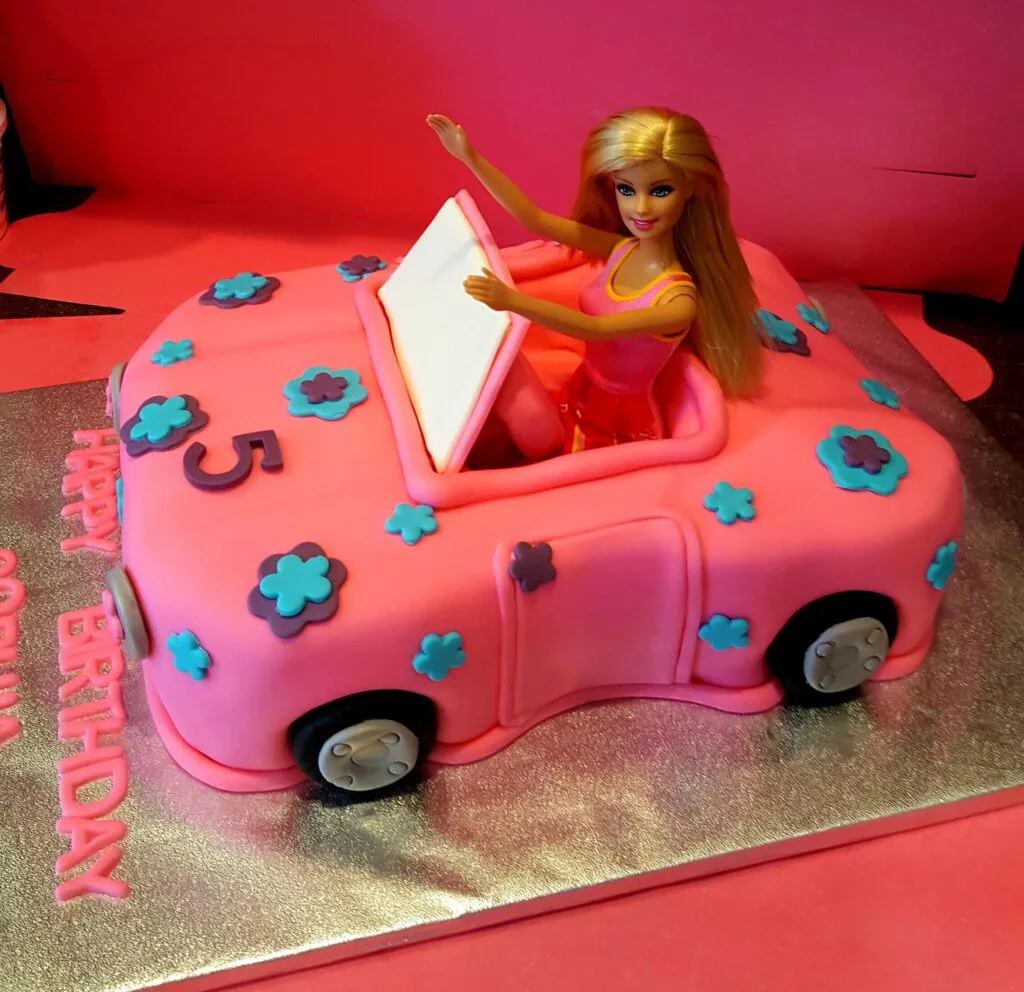 Barbie Car Cake Corvette