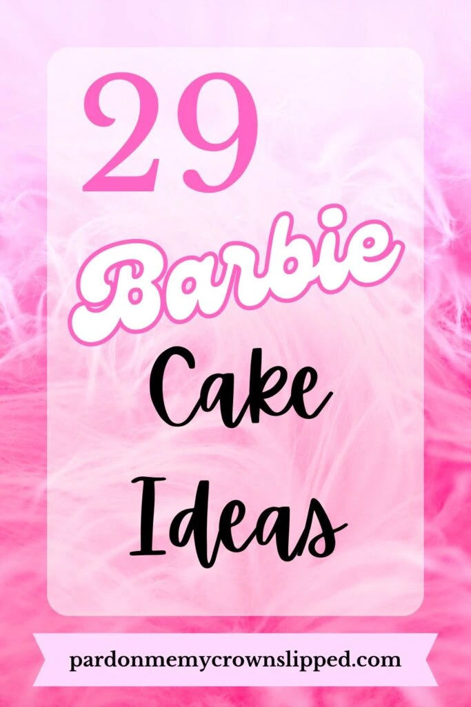 CakeGoals 29 Amazing Barbie Cake Ideas to Inspire You 2