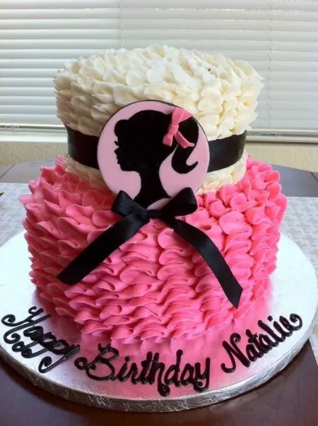 cake for Barbie theme