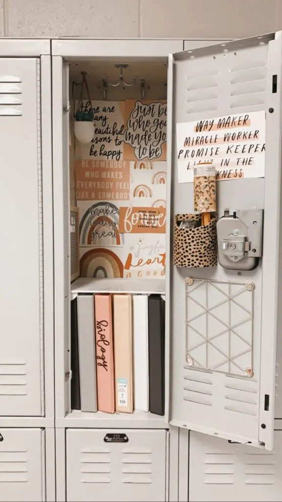 Aesthetic Locker Accessories