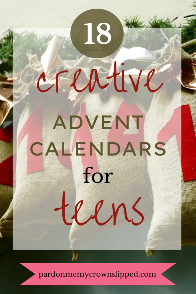 18 Creative Advent Calendars for Teens