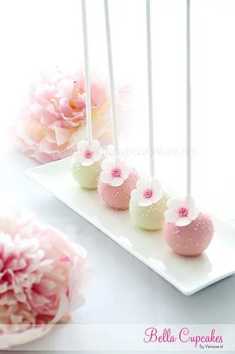 Cherry Blossom Cakepops