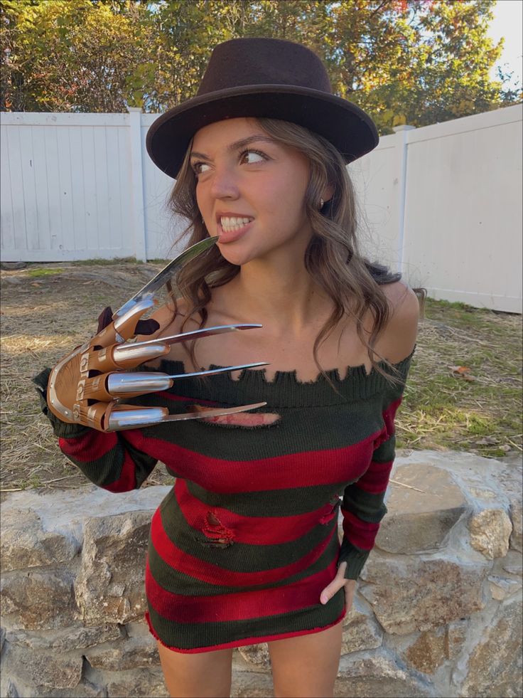 Female Freddy Krueger Costume