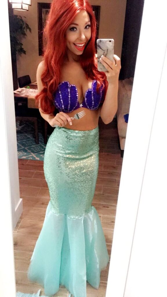 Little mermaid Ariel Halloween costume