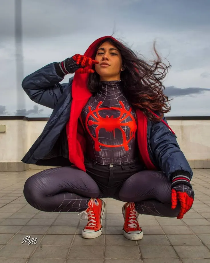 Miles Morales costume female, Spider-Man: Across the Spider-Verse