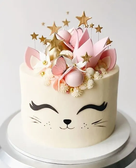 Pink Birthday Cake 2