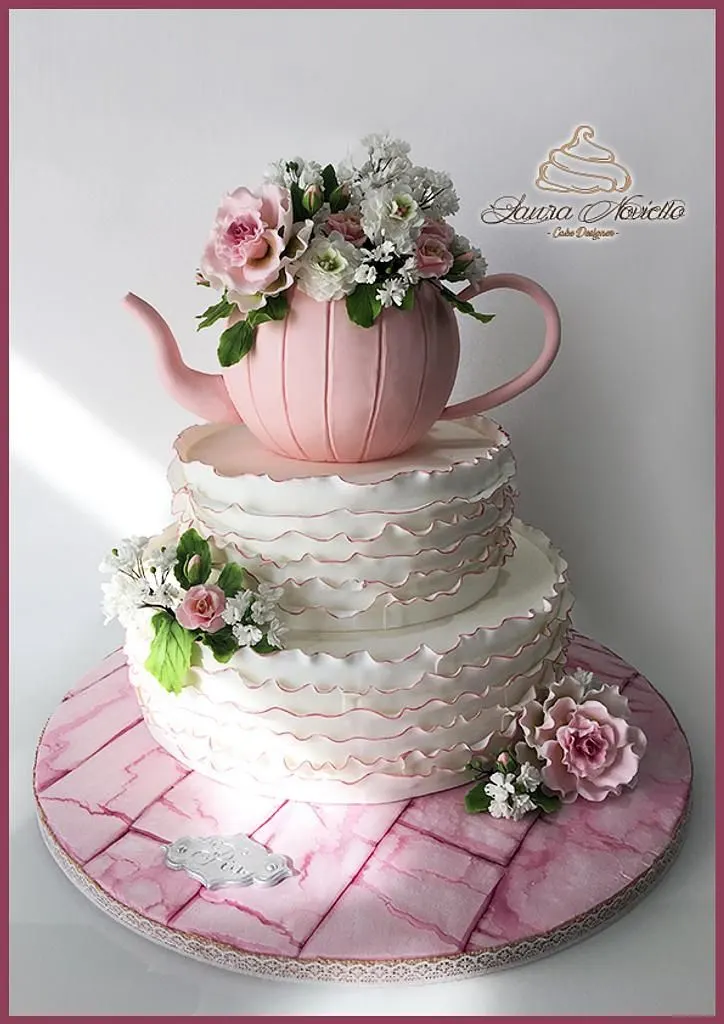 Pink Birthday Cake