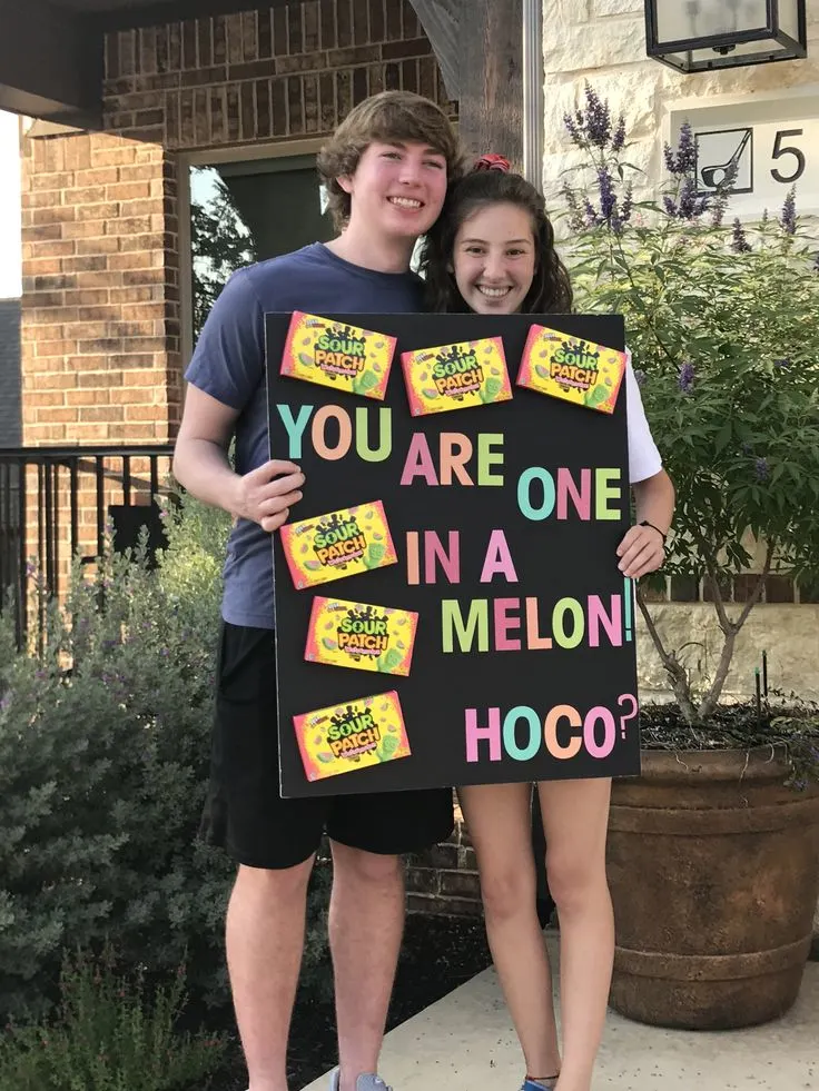 Sour patch kid promposal