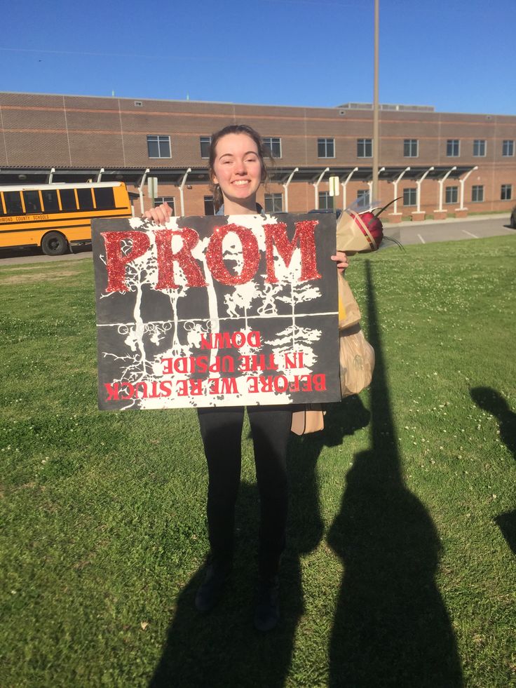 Stranger things promposal