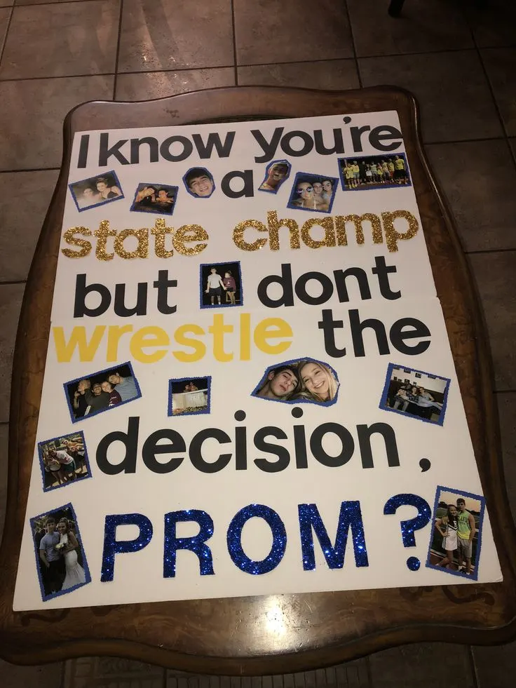 Wrestling promposal