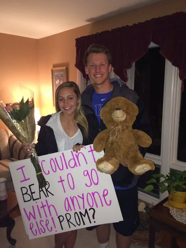 teddy bear promposal