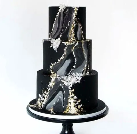 black marble cake