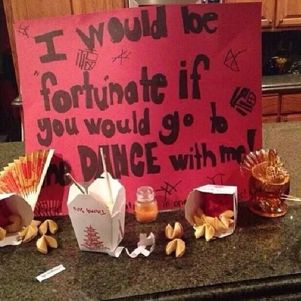 chinese food promposal, food promposal