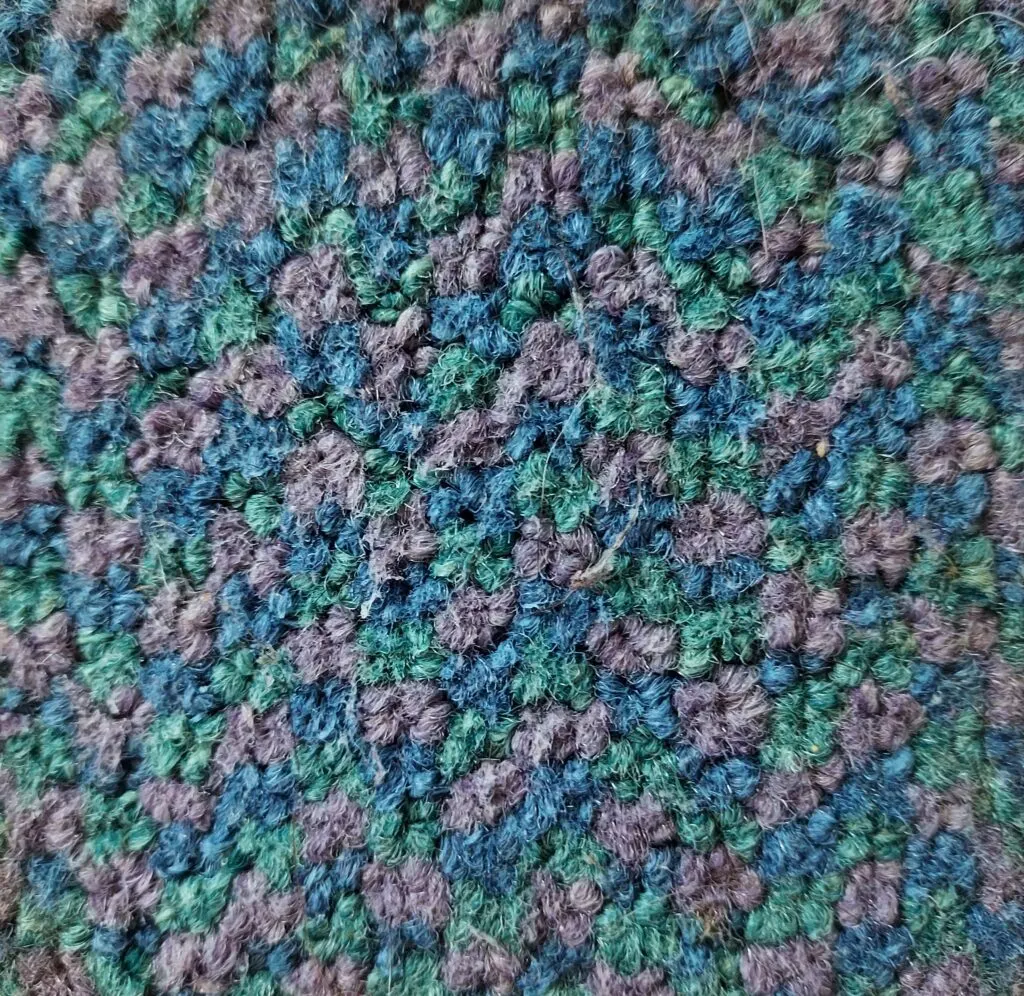 slime out of carpet