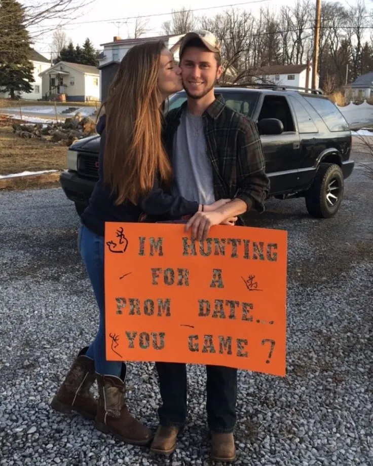 hunting promposal