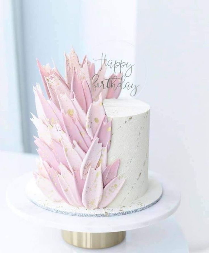 pink cakes elegant pink birthday cake