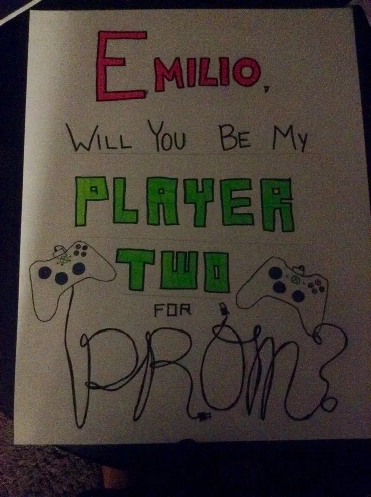 video game promposal