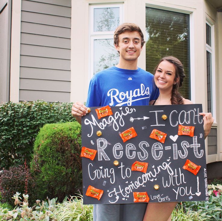 reeses peanut butter cup hoco proposal poster