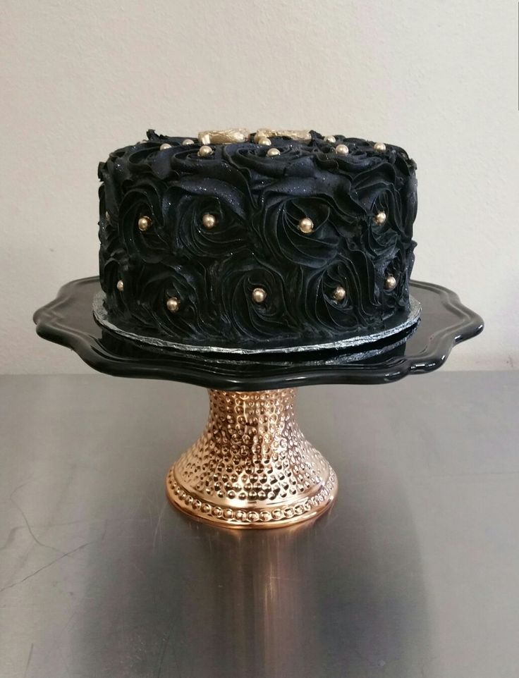 Black Gold Cake