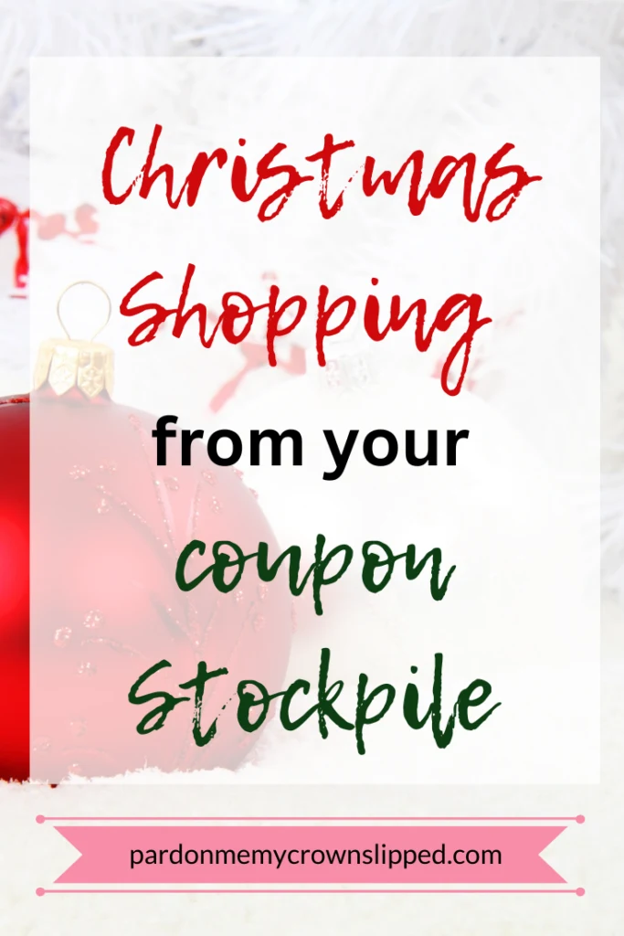 Christmas Shopping From Your Coupon Stockpile
