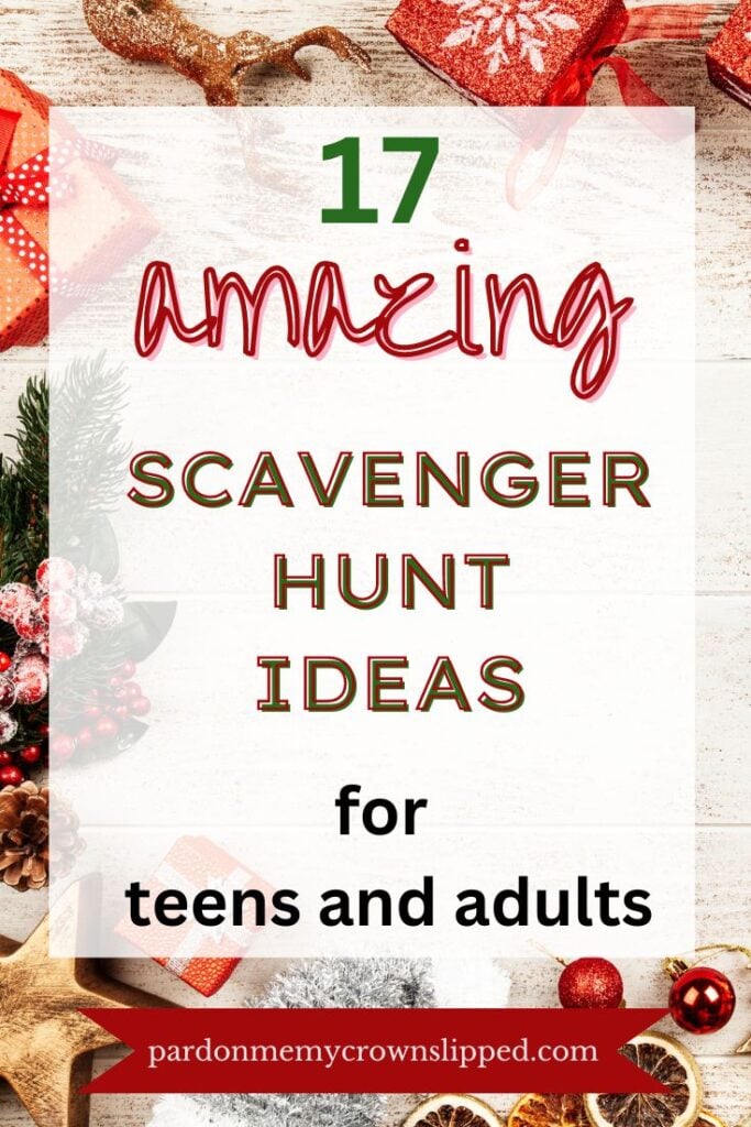 17 Amazing Christmas Scavenger Hunt Ideas for Teens and Adults
