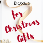Subscription Boxes for Christmas Gifts