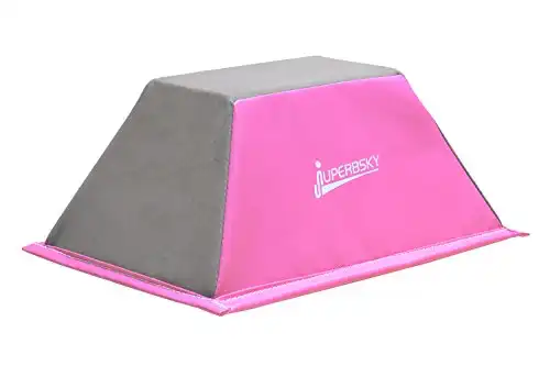 Juperbsky Stunt Training Stand, Cheerleading Balance Trainer (Pink)