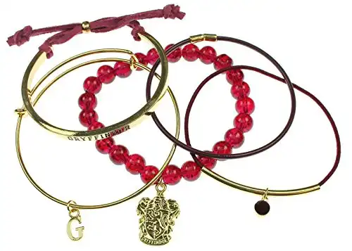 Harry Potter Gryffindor Arm Party Bracelet Set