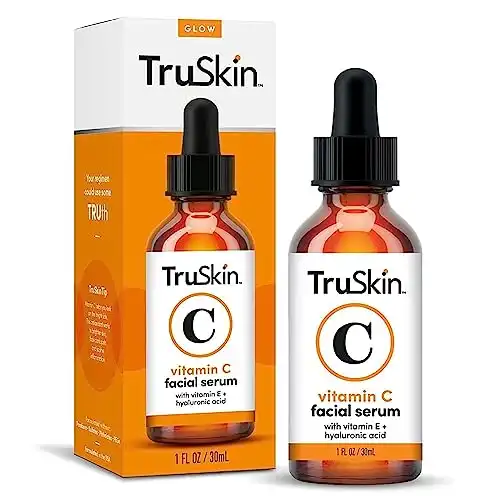 TruSkin Vitamin C Face Serum – Anti Aging Face & Eye Serum with Vitamin C, Hyaluronic Acid, Vitamin E – Brightening Serum, Dark Spot Remover, Even Skin Tone, Eye Area, Fine Lines & Wrinkle...