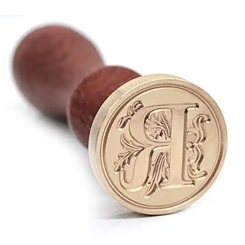 Medieval Initial Alphabet Stamps for Sealing Wax
