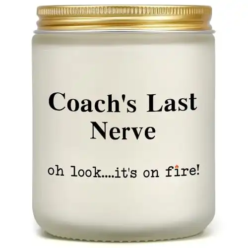 Coach's Last Nerve Candle