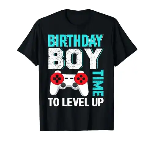 Birthday Boy Video Game Birthday Party T-Shirt T-Shirt